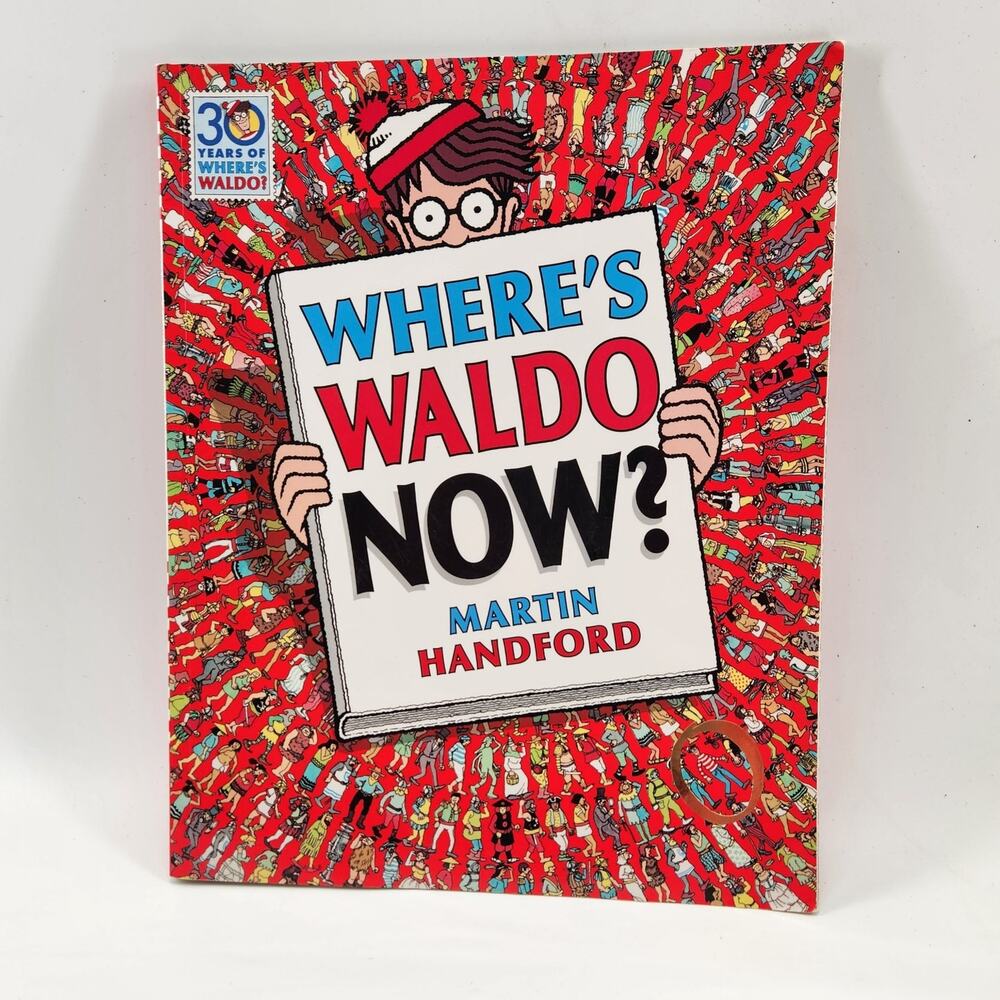 Where's Waldo Now? By Martin Handford Hardcover Children's Puzzle Book